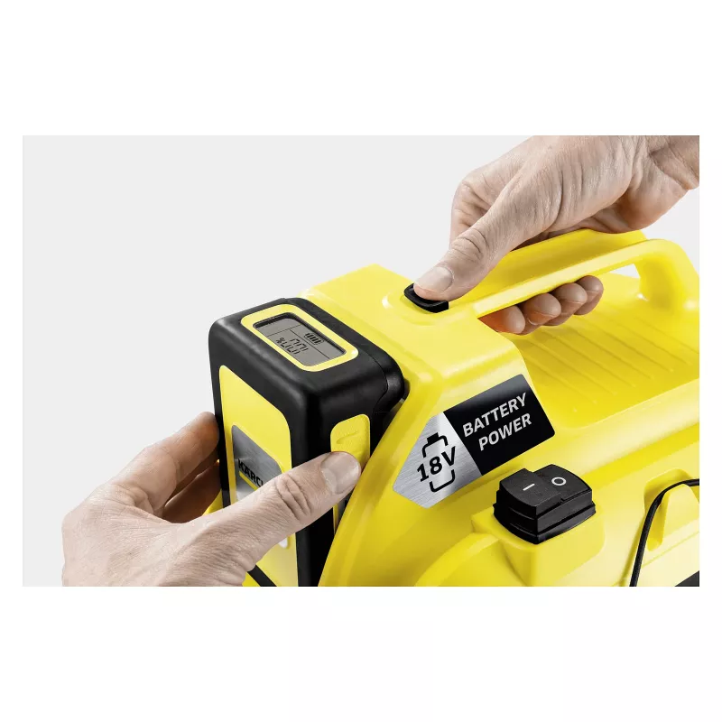 Kärcher WD 1 Compact Battery Set märg- ja kuivtolmuimeja, 15L, 1000W