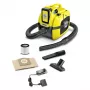 Kärcher WD 1 Compact Battery Set märg- ja kuivtolmuimeja, 15L, 1000W