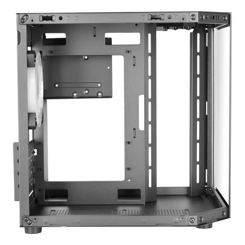 TACENS Mars Gaming MC-3TLITE Mini Tower Must Tugevdatud Klaas FRGB Korpus