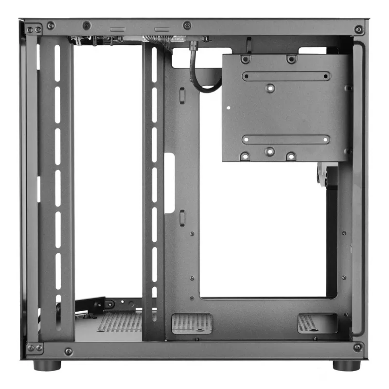 TACENS Mars Gaming MC-3TLITE Mini Tower Must Tugevdatud Klaas FRGB Korpus