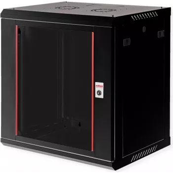 ROLINE 19 Inch Wall Mount Enclosure Basic Plus 600x450 BxT Black - Wall Enclosure (26.21.0285)