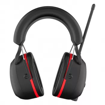 PerfectPro H-40 Kaitsekõrvaklapid ehitusel DAB+/FM-raadio, Bluetooth 5.2, SNR 30 dB, IPX4, USB-C, must