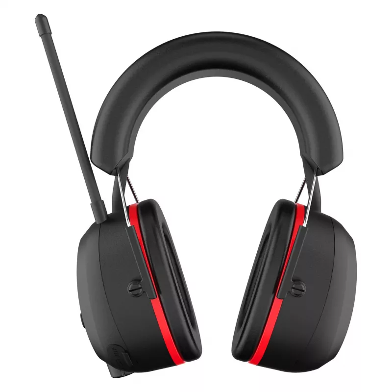 PerfectPro H-40 Kaitsekõrvaklapid ehitusel DAB+/FM-raadio, Bluetooth 5.2, SNR 30 dB, IPX4, USB-C, must