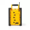 Nedis FM Radio RDFM3100YW - Kaasaskantav FM-raadio Bluetoothi ja AUX-iga, IPX5, kollane