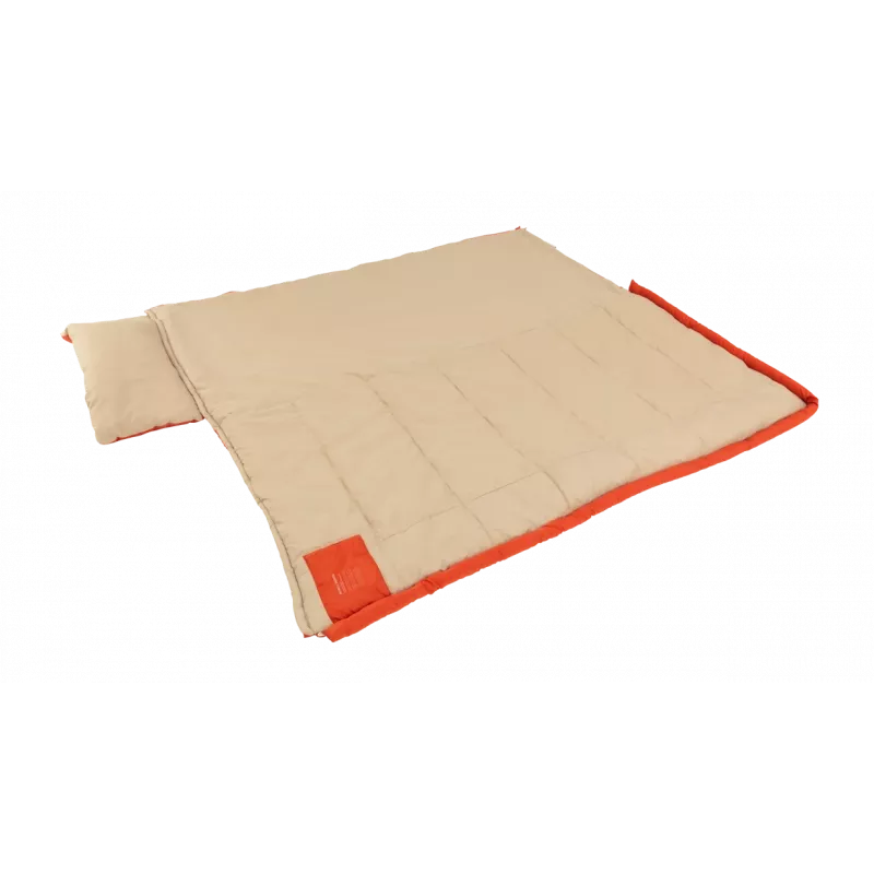 Outwell Contour Lux Red magamiskott 220 x 85 cm -19 kuni 15 °C parempoolne tõmblukk
