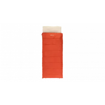 Outwell Contour Lux Red magamiskott 220 x 85 cm -19 kuni 15 °C parempoolne tõmblukk