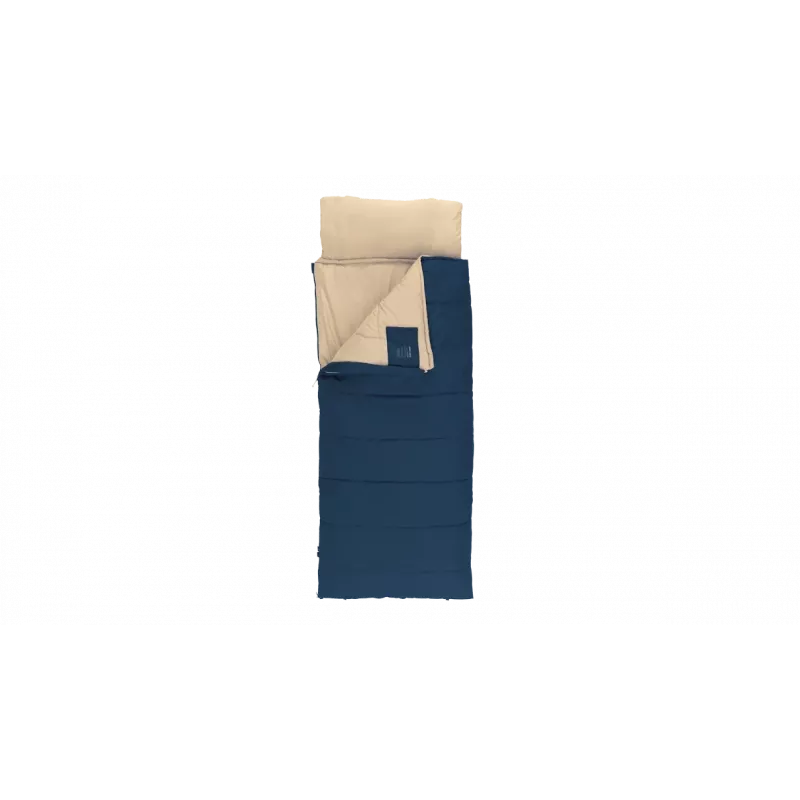 Outwell Contour Lux Deep Blue magamiskott 220x85 cm -19 kuni 15 °C parempoolne tõmblukk