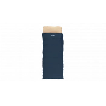 Outwell Contour Lux Deep Blue magamiskott 220x85 cm -19 kuni 15 °C parempoolne tõmblukk