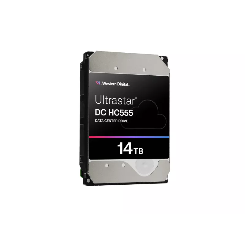 WD Ultrastar DC HC555 14 TB 3.5 inch sisemine kõvaketas - SAS 12Gb/s - 7200 RPM - 512 MB vahemälu - isekrüptiv ketas (SED)