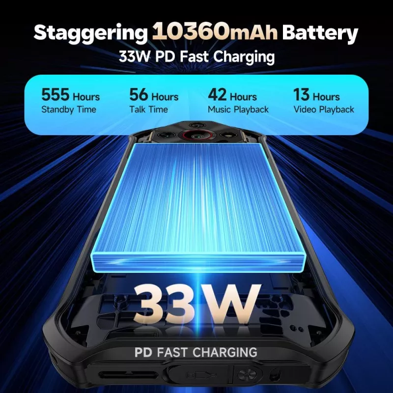 ULEFONE Armor X16 6GB/128GB Sand Dune vastupidav mobiiltelefon