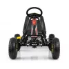 MILLY MALLY Pedaaliga Kart Thor Must, Terasraam, EVA-vahtrattad, Käsipidur, Edasi/Tagasi, Lastele 3-8 aastat, Maksimaalne koormus 30 kg