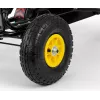 MILLY MALLY Pedaaliga Kart Thor Must, Terasraam, EVA-vahtrattad, Käsipidur, Edasi/Tagasi, Lastele 3-8 aastat, Maksimaalne koormus 30 kg