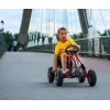 MILLY MALLY Pedaaliga Kart Thor Must, Terasraam, EVA-vahtrattad, Käsipidur, Edasi/Tagasi, Lastele 3-8 aastat, Maksimaalne koormus 30 kg