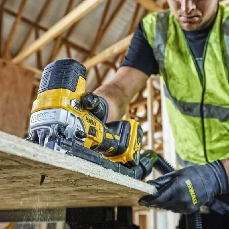 DEWALT DCK329P2T-QW 18V XR Juhtmeta komplekt: 2-kiiruseline löökpuur ja nurklihvija 2x 5.0Ah akuga, laadija ja T-STAK II kohvriga