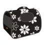 ZOLUX NOMAD FLOWER L Lemmikloomakott Koertele ja Kassidele, 50.5x25x33 cm, Suur, Lilleline Mustriga
