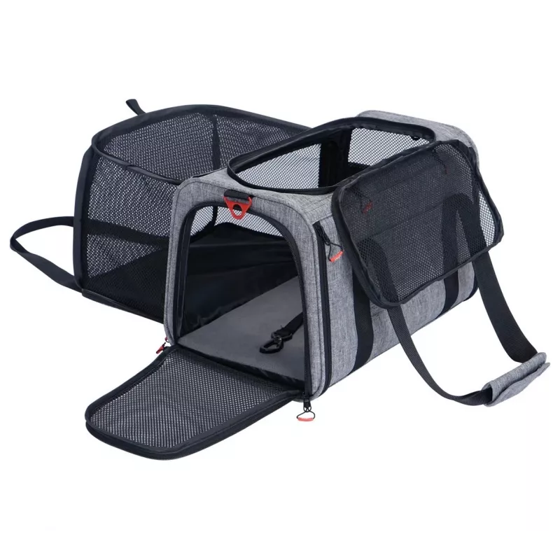 ZOLUX NOMAD M Laiendatav Lemmikloomakandekott 44x28x28 cm Hall