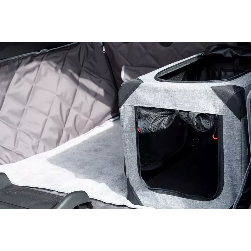 ZOLUX NOMAD M Kokkupandav Kangast Lemmikloomakandur 70x52x52 cm Hall/Must