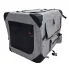 ZOLUX NOMAD M Kokkupandav Kangast Lemmikloomakandur 70x52x52 cm Hall/Must