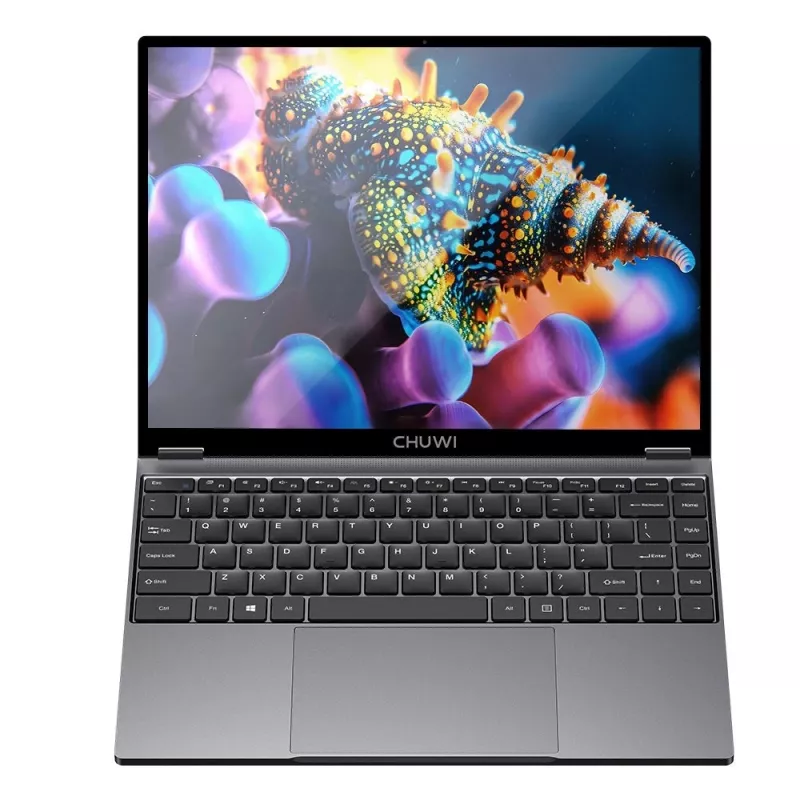 Chuwi FreeBook 2025 N150 13.5 inch 2-in-1 puutetundlik sülearvuti, Intel N150, 16GB RAM, 512GB SSD, raudhall