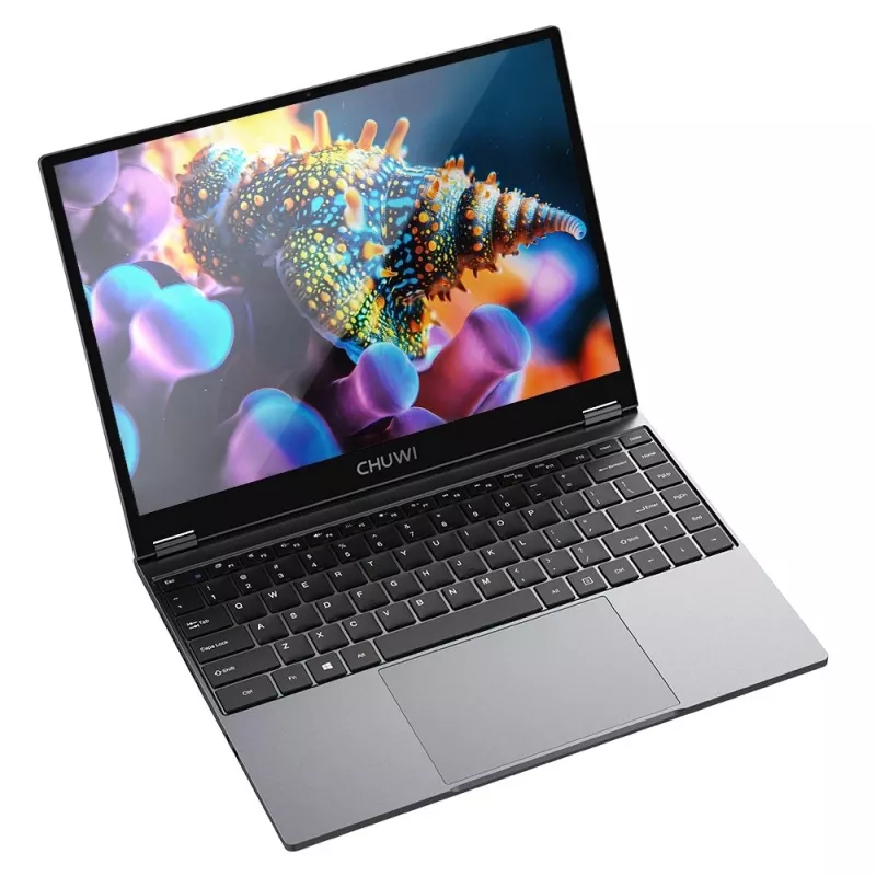 Chuwi FreeBook 2025 N150 13.5 inch 2-in-1 puutetundlik sülearvuti, Intel N150, 16GB RAM, 512GB SSD, raudhall