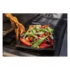 Staub Ristkülikukujuline Malmist Praadimispann Kaanega, Must, Induktsiooniga Ühilduv, 38 cm