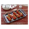 Staub Ristkülikukujuline Malmist Praadimispann Kaanega, Must, Induktsiooniga Ühilduv, 38 cm