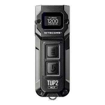 Nitecore TUP2 Võtmehoidja Taskulamp Must 1200lm USB-C
