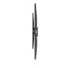 EDBAK FSM6040-F Fikseeritud seinakinnitus 32-75 tolli teleritele, 30 kg, must