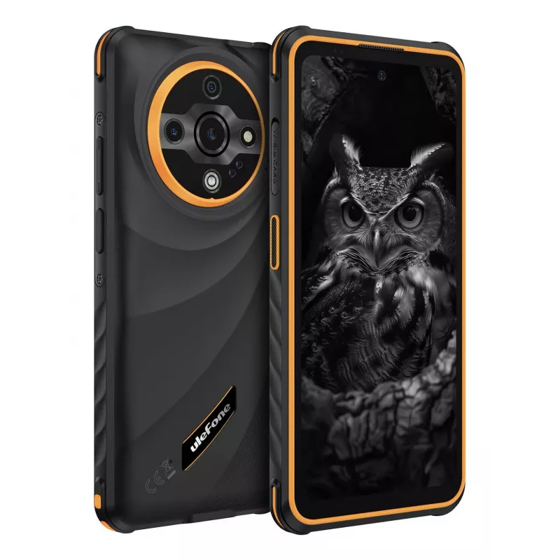 ULEFONE Armor X31 Pro 4G vastupidav nutitelefon, 5,45 inch HD+, 8GB RAM, 256GB salvestusruumi, 5200mAh, IP68/IP69K, oranž