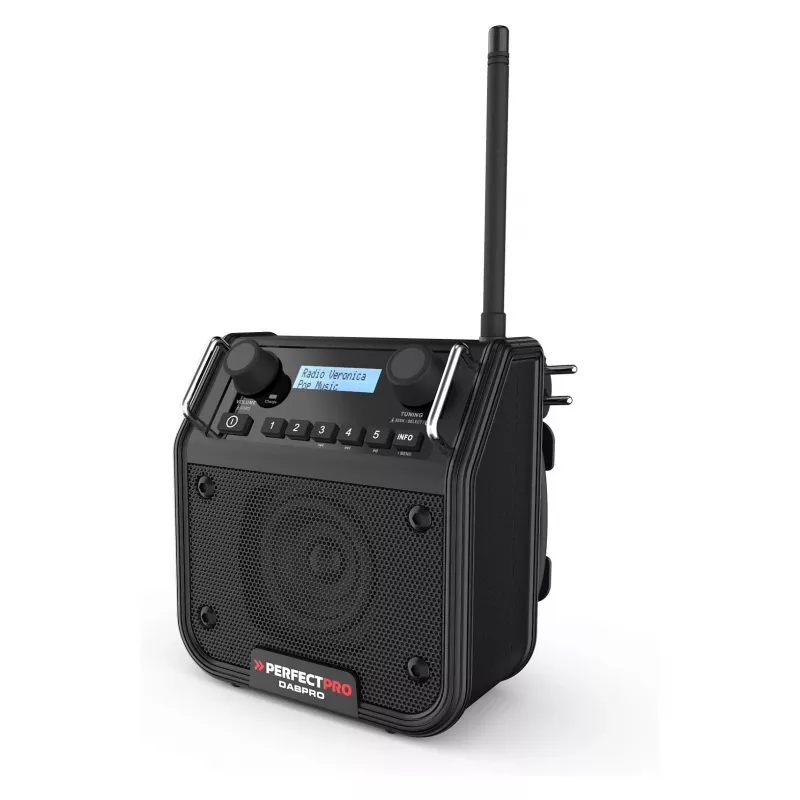 PerfectPro DABPRO Job Site Radio DAB+ FM Bluetooth IP65 Must