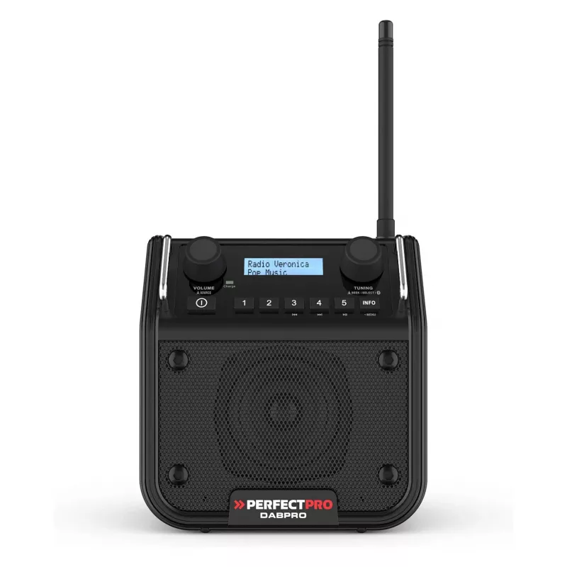 PerfectPro DABPRO Job Site Radio DAB+ FM Bluetooth IP65 Must