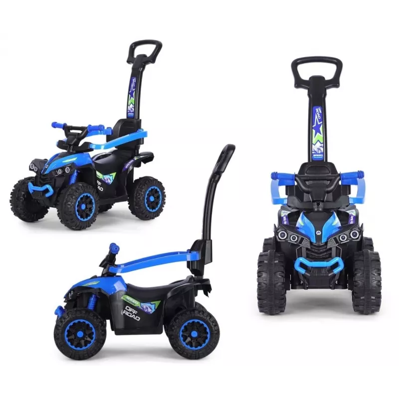 MILLY MALLY Kids Bike with Handle Wild Blue