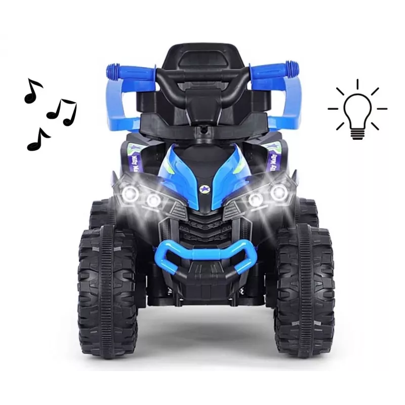 MILLY MALLY Kids Bike with Handle Wild Blue