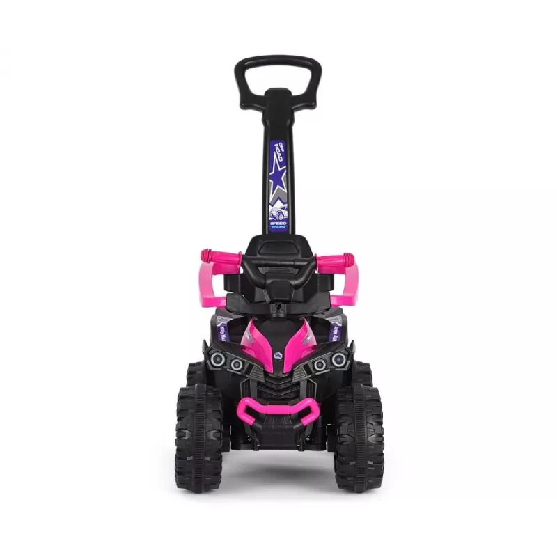 MILLY MALLY lastejalgratas käepidemega Wild Pink 12 tolli