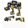 DEWALT DCK440P2T-QW 18V 4-osaline juhtmeta komplekt (2x5.0Ah, XR Li-Ion, harjadeta)
