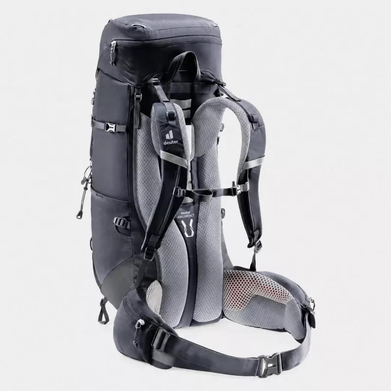 Deuter Aircontact Lite 40+10 seljakott Must/Graphite