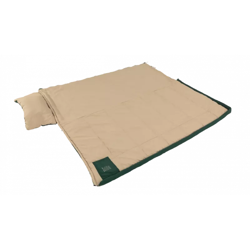 Outwell Contour Prime Green magamiskott 220x85 cm -13 kuni 16°C parempoolne tõmblukk