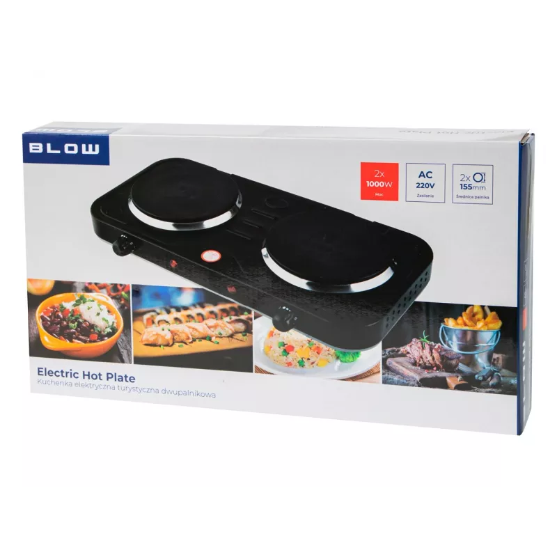 BLOW Two-Burner Adjustable Electric Cooker 2000W