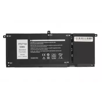 MITSU Aku H5CKD Dell Inspiron 5400 5401 5402 5406 5501 5508 jaoks, 3600 mAh (55 Wh) 15.2 V