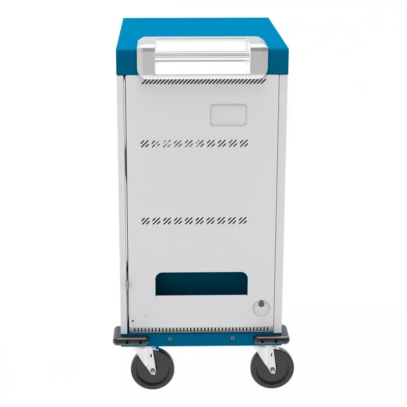 GoodConnections GEMMA T32C tahvelarvutite laadimiskäru USB-C 18W pordi kohta PD3.0 QC3.0 Valge/Sinine
