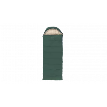 Outwell Camper Prime Green magamiskott 235 x 90 cm -15 kuni 5 °C parempoolse tõmblukuga