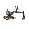 MILLY MALLY Rolly Toys Digger Volvo Ride-On Toy