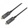 Equip USB 3.2 Gen 2 USB-C to USB-C Active Optical Cable 15m Black