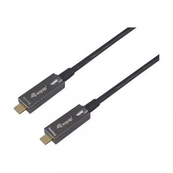 Equip USB 3.2 Gen 2 USB-C to USB-C Active Optical Cable 15m Black