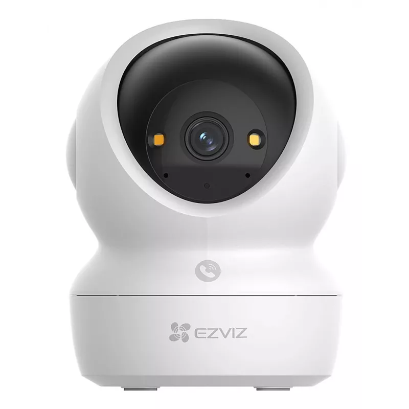 EZVIZ H6c G1 4K Sfääriline IP Turvakaamera Siseruumidesse, 4K UHD, 3840x2160, Wi-Fi, Ethernet, Öövaatlus, Kahesuunaline Heli, AI Tuvastus, Lae/Seina/Laua Kinnitus
