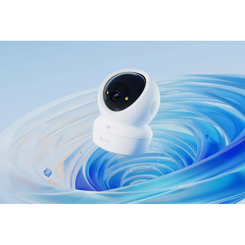 EZVIZ H6c G1 4K Sfääriline IP Turvakaamera Siseruumidesse, 4K UHD, 3840x2160, Wi-Fi, Ethernet, Öövaatlus, Kahesuunaline Heli, AI Tuvastus, Lae/Seina/Laua Kinnitus