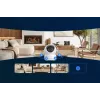 EZVIZ H6c G1 4K Sfääriline IP Turvakaamera Siseruumidesse, 4K UHD, 3840x2160, Wi-Fi, Ethernet, Öövaatlus, Kahesuunaline Heli, AI Tuvastus, Lae/Seina/Laua Kinnitus