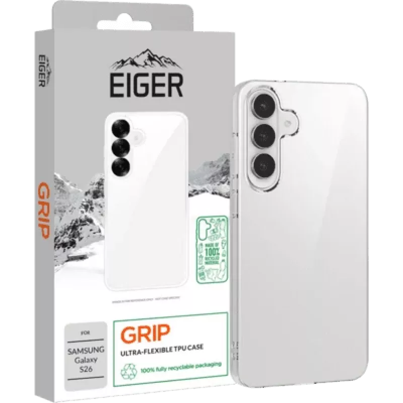 Eiger Grip Case GRS Samsung Galaxy S26 jaoks, läbipaistev