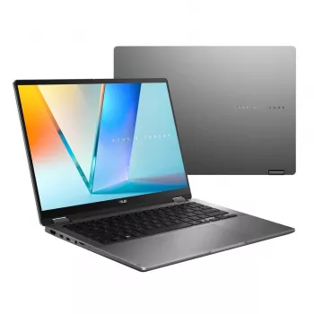 ASUS Vivobook 14 Flip TP3407SA-SG146W Ultra 5 226V 14,0 tolline WUXGA puuteekraan 60Hz 300nits AG 16GB LPDDR5X 512GB SSD Intel Arc Graphics FHD kaamera 70Wh Win11 matt hall
