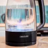 Cecotec ThermoSense 320 Clear Elektriline Veekeetja 2200 W 1.7 L Klaas Must/Läbipaistev